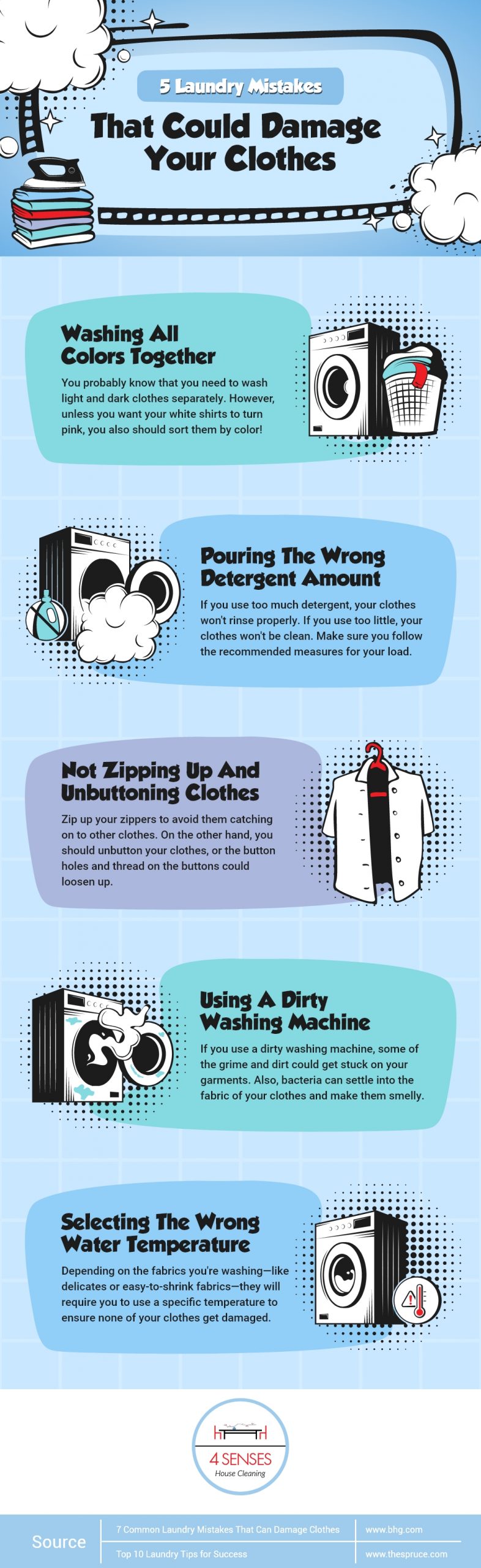 Dos and Don'ts of Washing Clothes With Zippers